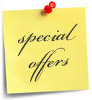 Contact us directly to learn about our special offers